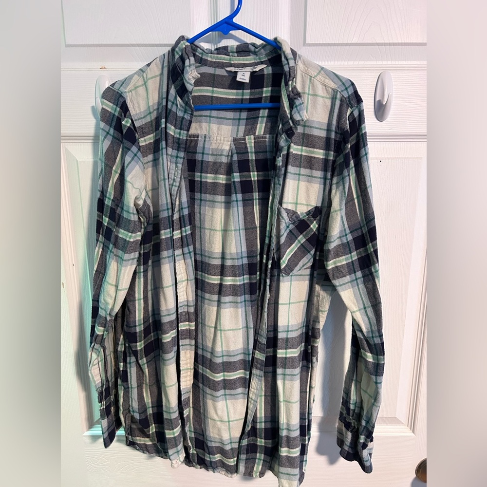 Old navy xl tall flannel